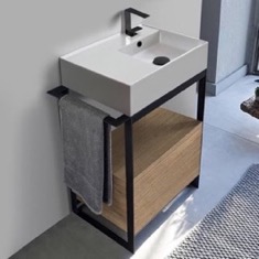 Modern  Console Vanity, 27 inch